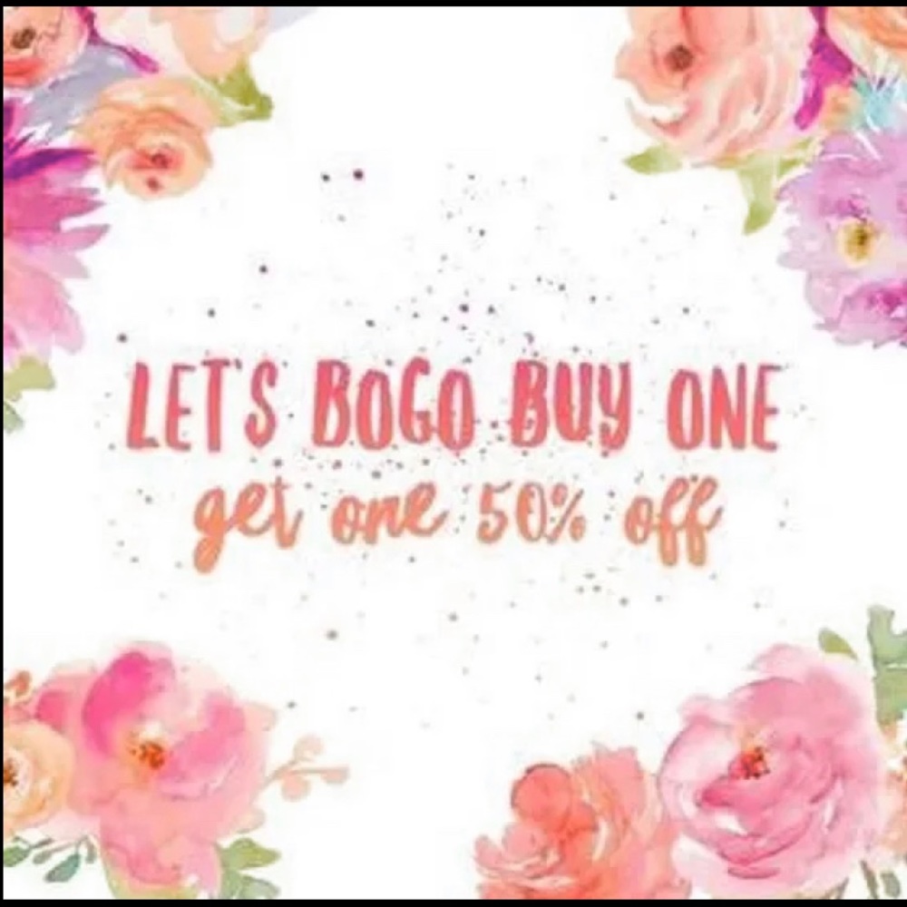 Buy one get one half off